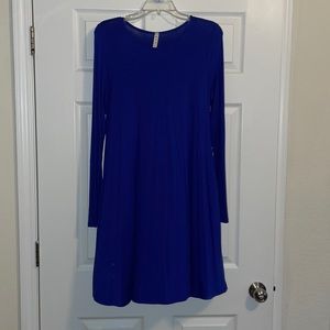 LONG SLEEVE TSHIRT DRESS